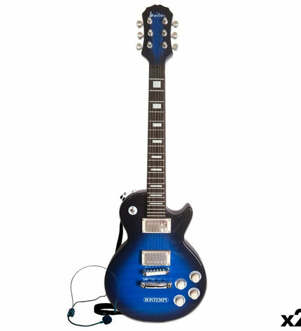 Bontempi Kindergitaar ROCK, colorful children's toy guitar, ideal for young kids to play and explore musical fun.