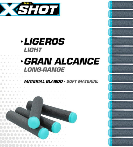 Zuru X-Shot 200 darts set, toy and outdoor sport game with colorful foam darts and accessories for active play.