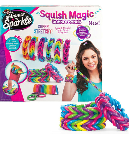 Set of four Cra-Z-Art plastic jewelry making kits with colorful beads and accessories for creative bracelet and necklace crafts.