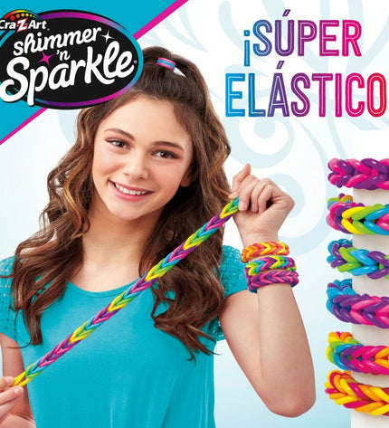 Set of four Cra-Z-Art plastic bracelet making kits with colorful beads and accessories for creative jewelry crafting.