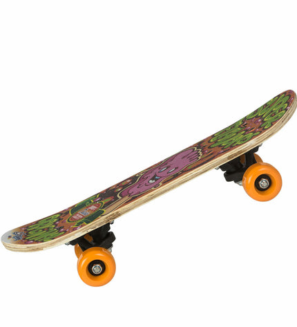 Colorbaby skateboard set with six colorful toy skateboards, suitable for outdoor play and sports activities.