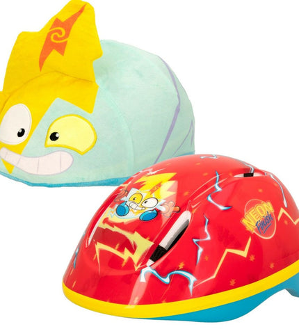 SuperThings Kinderhelm for kids, 52-55 cm, colorful sport and outdoor helmet designed for cycling and outdoor activities.