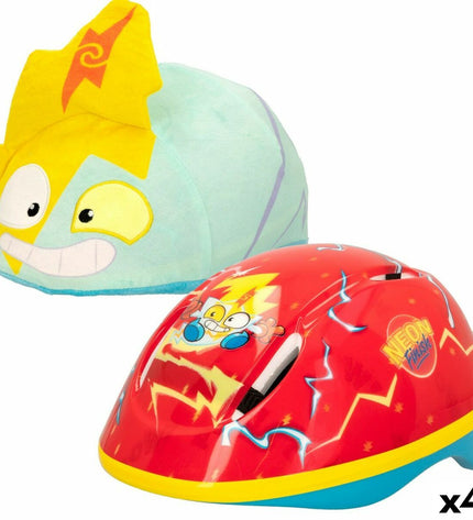 SuperThings Kinderhelm sport and outdoor bike helmet, 52-55 cm, colorful design for kids' cycling safety.