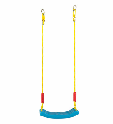 Colorbaby swing seats, set of four, in vibrant colors, designed for outdoor play and relaxation, perfect for children.