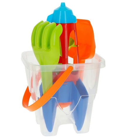 Colorbaby plastic strand toy set with 16 colorful pieces for outdoor play and fun activities.
