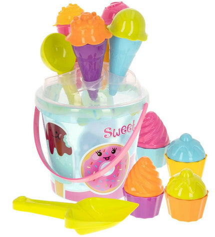 Colorbaby 15-piece polypropylene strand toy set for outdoor play, featuring colorful flexible strands for kids' fun and activities.