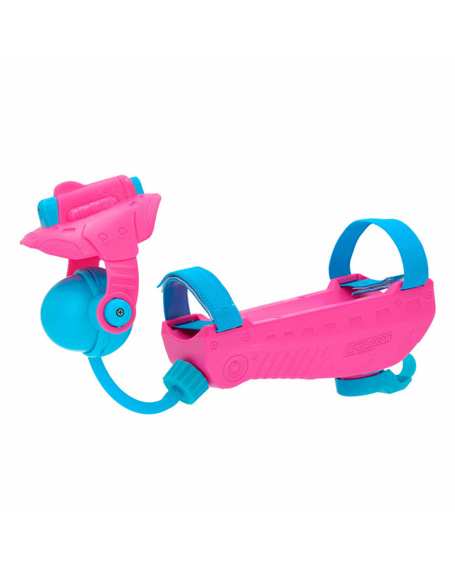 Eolo Waterpistool Hydro Charger in pink, 300 ml capacity, shown with six toy water guns for outdoor play.