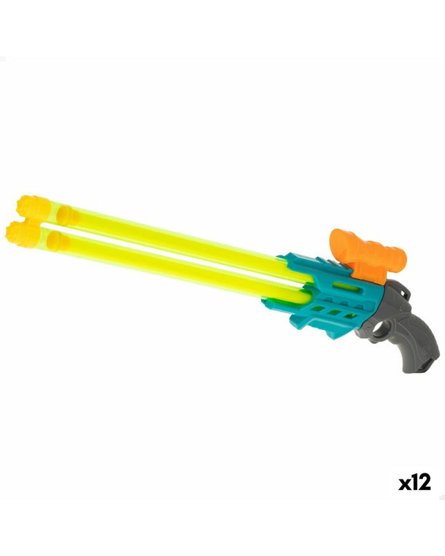 Colorbaby water pistols set with 12 colorful toy water guns, ideal for outdoor play, measuring 55 x 13.5 x 3.3 cm each