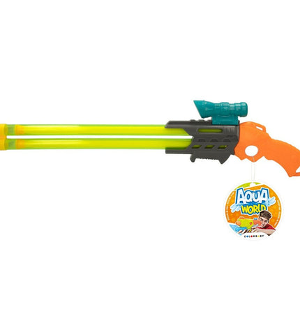 Colorbaby waterpistool set with 12 colorful toy water guns, ideal for outdoor play and fun activities.