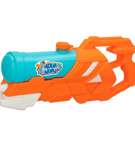 Colorbaby water pistols, 970 ml capacity, colorful plastic toy guns for outdoor water play, set of six in various colors.