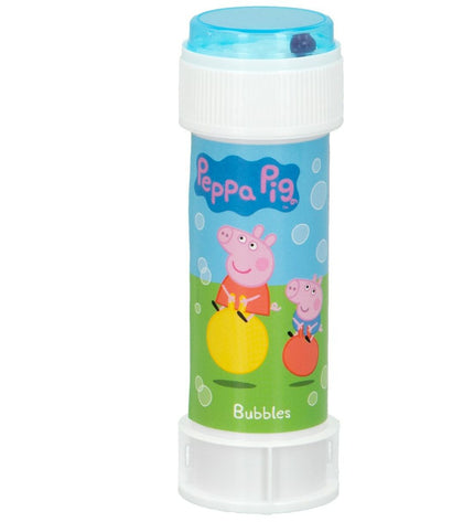Peppa Pig Bellenblazer 60 ml set of 216, colorful bubble toys for outdoor play, featuring Peppa Pig characters.