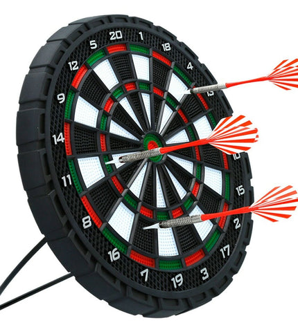Colorbaby dart target set with six 31cm colorful dartboards, suitable for outdoor and sports dart games.
