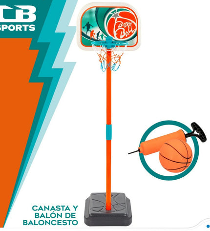 Set of four Colorbaby basketballs for outdoor sports, measuring 33x106x29 cm, ideal for basketball games and practice.