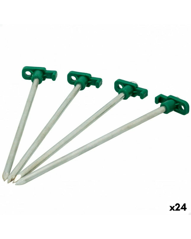 Aktive camping sharingen, 25 cm, 4 pieces with 8 mm diameter, suitable for outdoor camping and hiking gear.