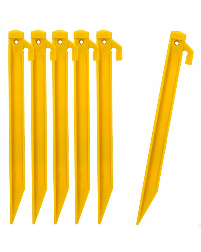 Aktive Campingharingen actieve 6-delige set with 24 pieces, suitable for outdoor camping and hiking activities, shown in the image.