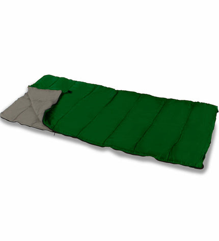 Six Aktive polyester sleeping bags in 180x75 cm for camping and outdoor activities, ideal for hiking and outdoor sleepovers.