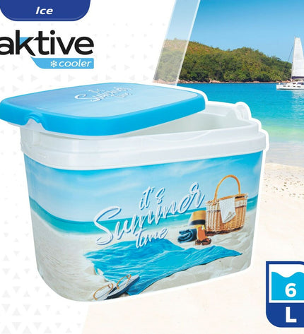 Set of 8 Aktive summer beach plastic ping pong paddles with 29x20x19.5 cm size for outdoor table tennis fun.
