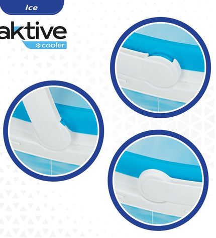 Aktive summer beach ping pong set with 8 plastic paddles and balls, outdoor sport equipment, 29x20x19.5 cm size
