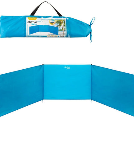 Aktive windscherm voor outdoor kamperen en wandelen, 200x84x2 cm, windbescherming voor sport en camping activiteiten
