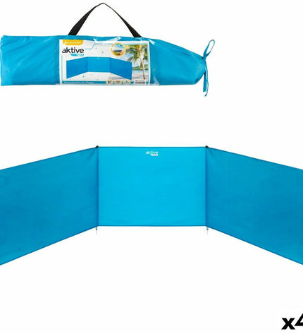 Aktive Windscherm voor outdoor kamperen en wandelen, 200 x 84 x 2 cm, windbeschermingsaccessoire voor sport en outdoor activiteiten.