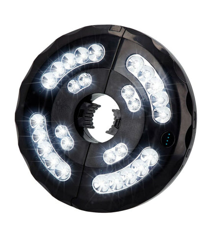 Six Aktive LED lamps for outdoor sunshade decoration, ideal for garden lighting and outdoor decor.
