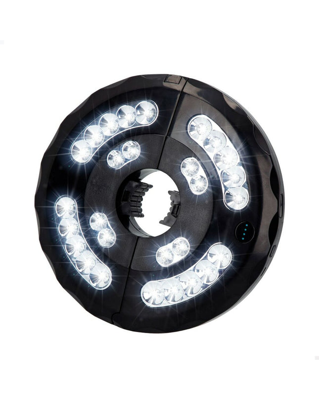 Six Aktive LED lamps for outdoor sunshade decoration, ideal for garden lighting and outdoor decor.
