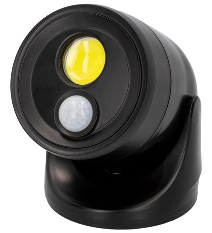 Set of 12 Aktive outdoor LED lamps with motion sensors, plastic decor lights for garden, measuring 10.5 x 12.5 x 13.5 cm each