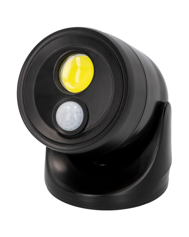 Set of 12 Aktive outdoor LED lamps with motion sensors, plastic decor lights for garden, measuring 10.5 x 12.5 x 13.5 cm each