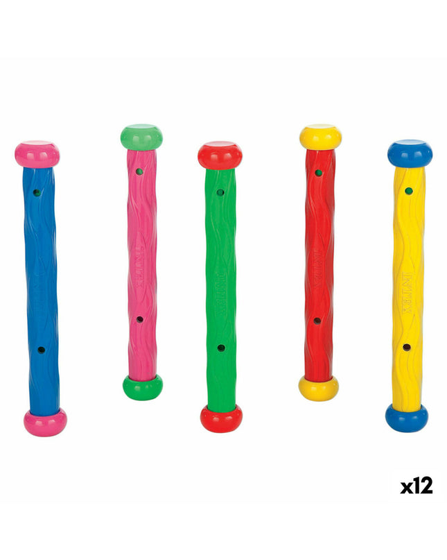 Intex duikspeelgoed voor onder water, 5 onderdelen set, colorful underwater game for children, includes 12 pieces for swimming fun