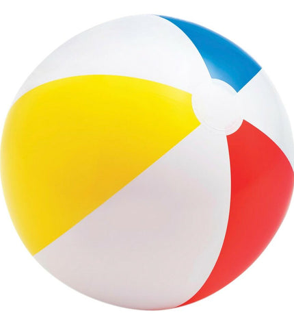 Set of 36 Intex PVC inflatable balls, 51x51x51 cm, for outdoor play and sports, made of durable PVC material.