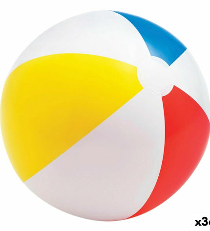 Set of 36 Intex PVC inflatable balls, 51x51x51 cm, suitable for outdoor play and sports, made of durable PVC material.