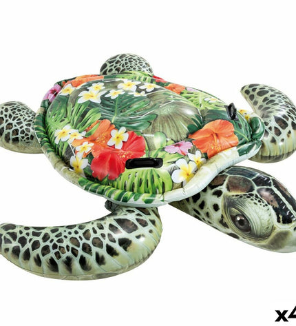 Set of four Intex inflatable pool figures, 170x38x191 cm, suitable for outdoor play and pool decoration.