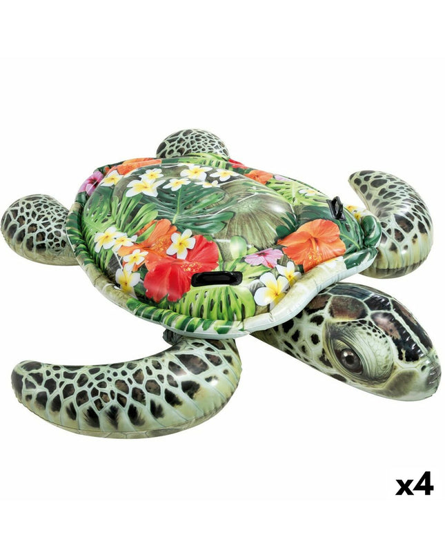 Set of four Intex inflatable pool figures, 170x38x191 cm, suitable for outdoor play and pool decoration.