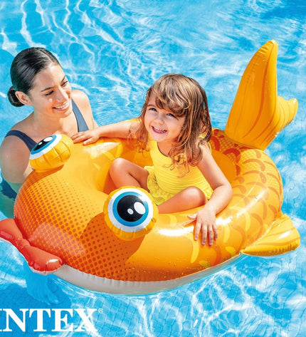 Set of 24 Intex inflatable boats, 98x39x72 cm, suitable for outdoor play and water games, colorful and lightweight.