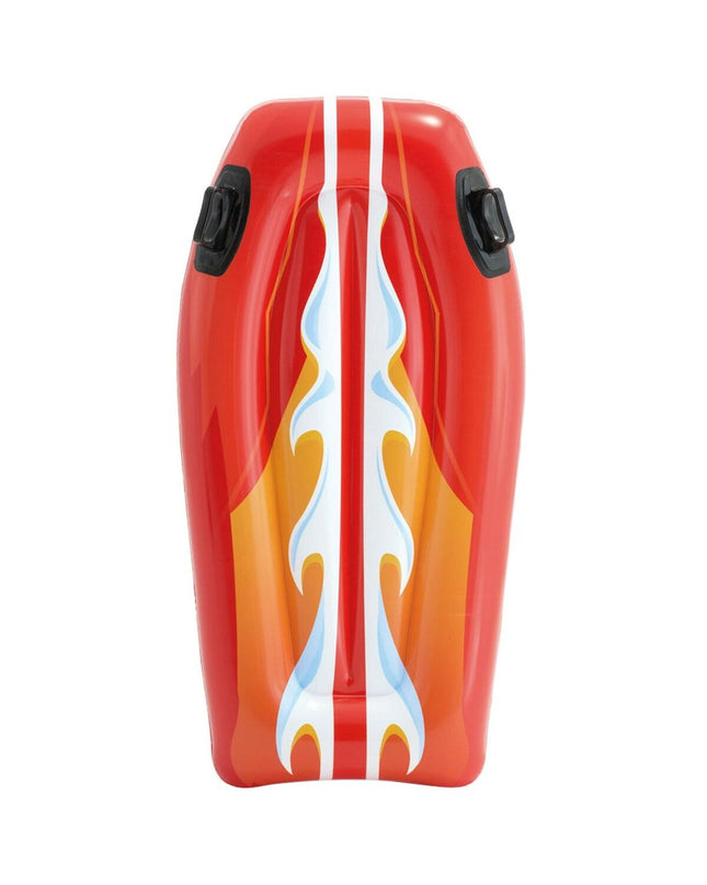 Intex Joy Rider inflatable pool figure surfboard, 62 x 112 cm, set of 12, colorful pool toys for outdoor water play