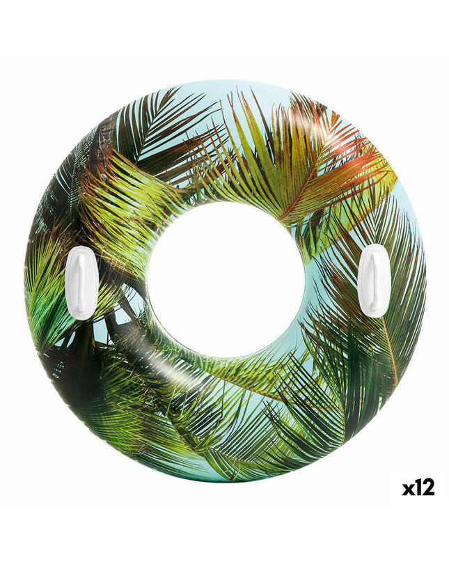 Set of 12 Intex inflatable tropical bands, 97 cm, designed for outdoor play and water activities in sports and toys.