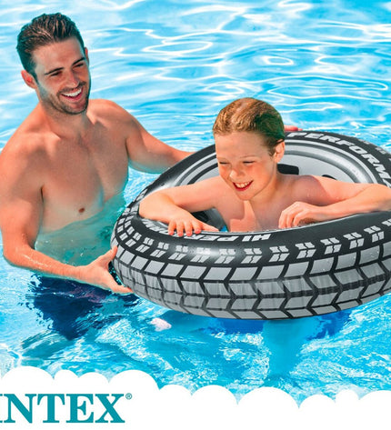 Set of 24 Intex inflatable bands, measuring 91x23x91 cm each, for outdoor play and sports activities.