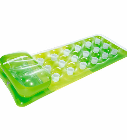 Inflatable mattress Intex 18 Glasses, 188 x 30 x 71 cm, suitable for toys, games, outdoor sports, and relaxation.