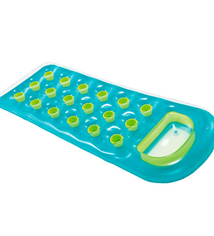 Inflatable Intex Reflecterend mattress for toys and outdoor use, measuring 188 x 20 x 71 cm, with a reflective surface.