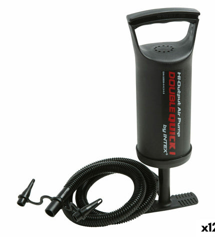 Intex Double Quick I air pumps for camping and outdoor activities, compact and portable for inflating outdoor equipment.
