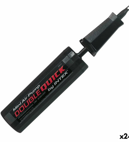 Intex Mini air pumps for camping and outdoor use, 24-pack of compact, portable electric inflators for outdoor gear and inflatables.