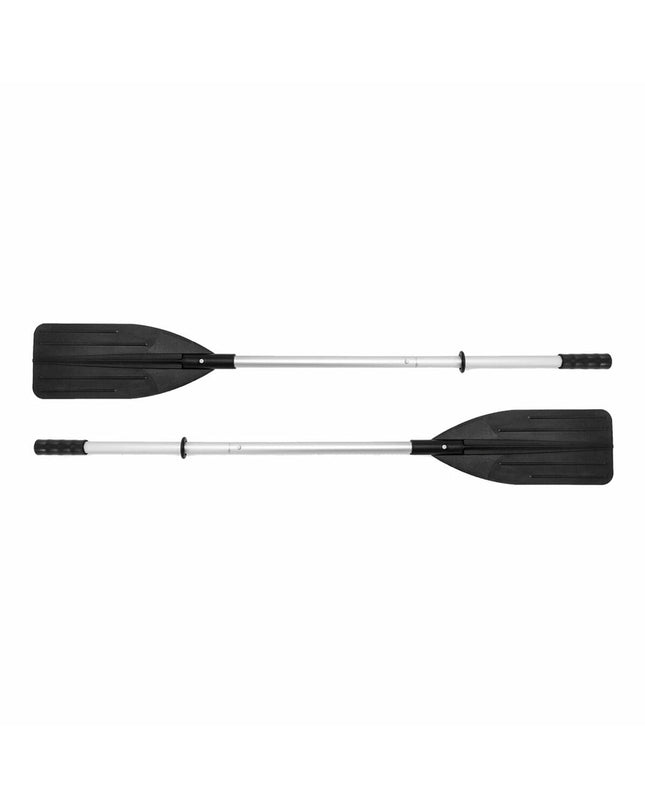 Intex Roeispanen set with 6 outdoor water sports paddles, 18 x 137 cm, suitable for swimming and water activities.