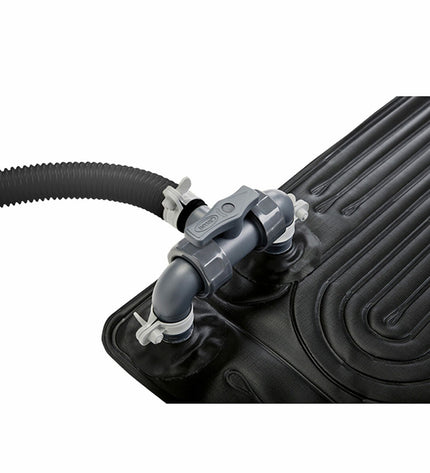 Intex zwembadverwarming voor tuinzwembaden en jacuzzi's, met controleknoppen en verwarmingselement zichtbaar in de afbeelding