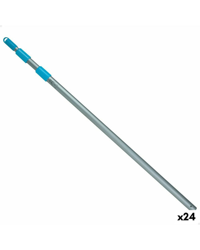 Set of 24 Intex telescopic handvat extensions for pools, jacuzzis, and garden equipment, measuring 3.5 x 239 cm each.