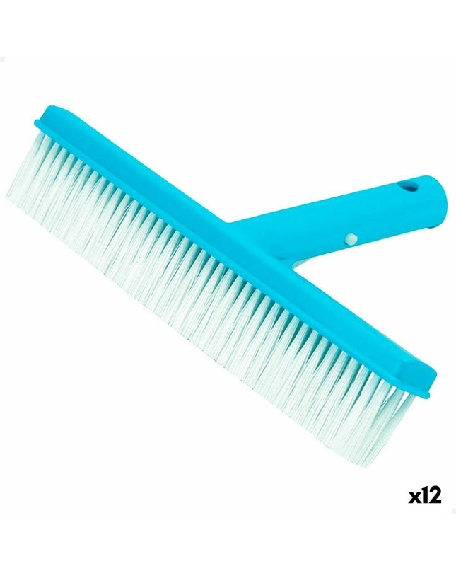 Intex curved pool brush for wall cleaning, 25.4 x 14 x 17 cm, suitable for swimming pools and jacuzzi maintenance.