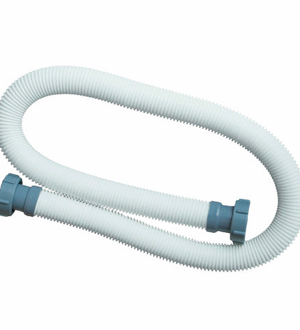 Set of 8 Intex garden hoses for pools and jacuzzis, 1-1/2 inch diameter, 150 cm length with 38 mm fittings.