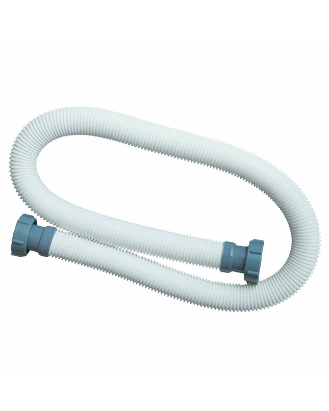 Set of 8 Intex garden hoses for pools and jacuzzis, 1-1/2 inch diameter, 150 cm length with 38 mm fittings.