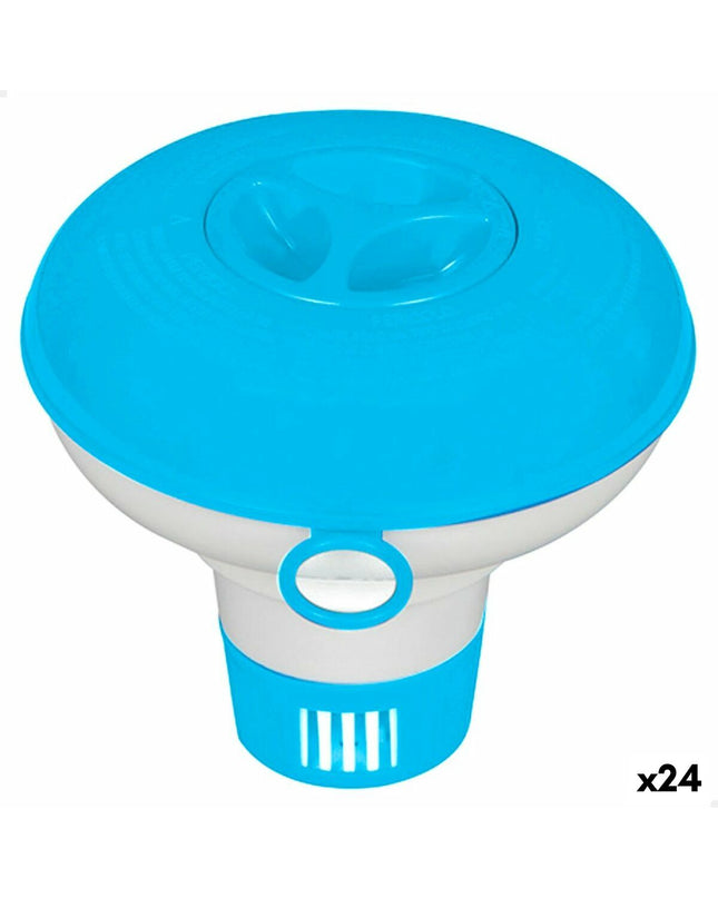 Intex chlorinator dispenser for swimming pools, 12.7 x 12.7 cm, 24-pack, suitable for garden pools, jacuzzis, and pool accessories