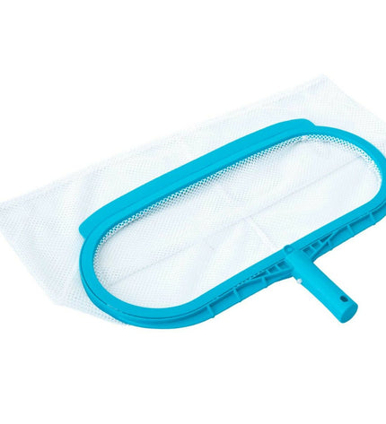 Set of 12 Intex pool leaf skimmers, 44 x 3 x 29.5 cm, designed for garden pools, jacuzzis, and swimming pool maintenance.