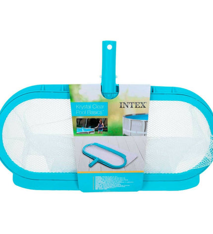 Set of 12 Intex pool skimmers, 44 x 3 x 29.5 cm, for cleaning and maintaining swimming pools and jacuzzis.